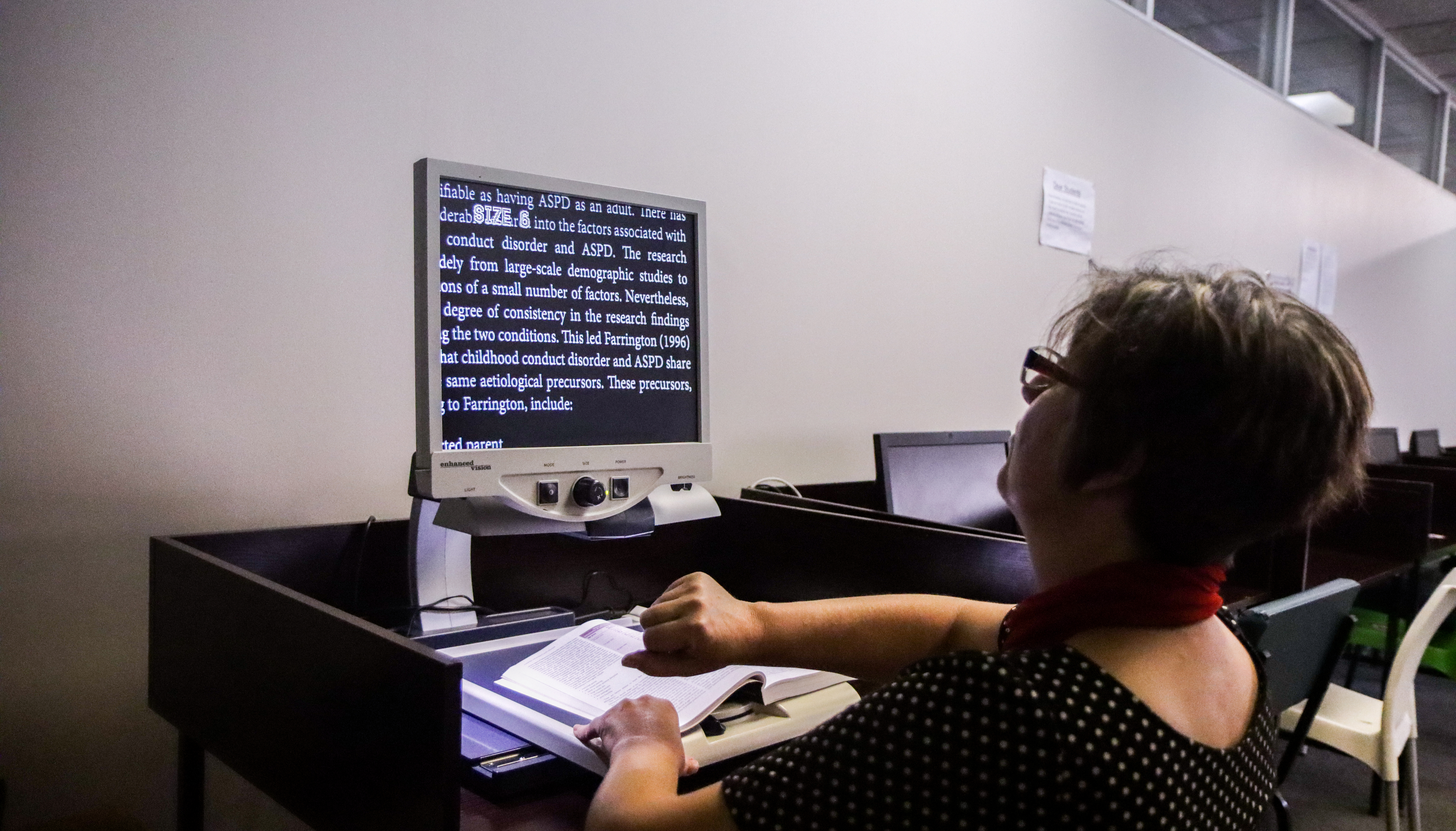 Supporting visually impaired Supporting visually impaired students