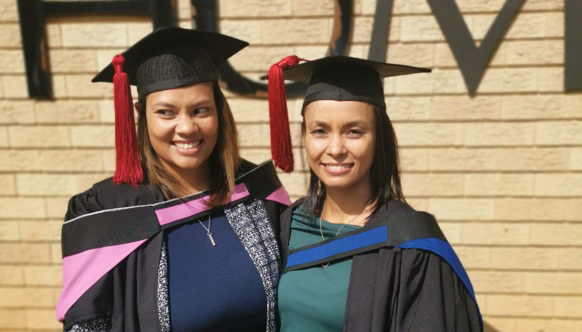 Angelique Carson-Porter and Marielle Robertson