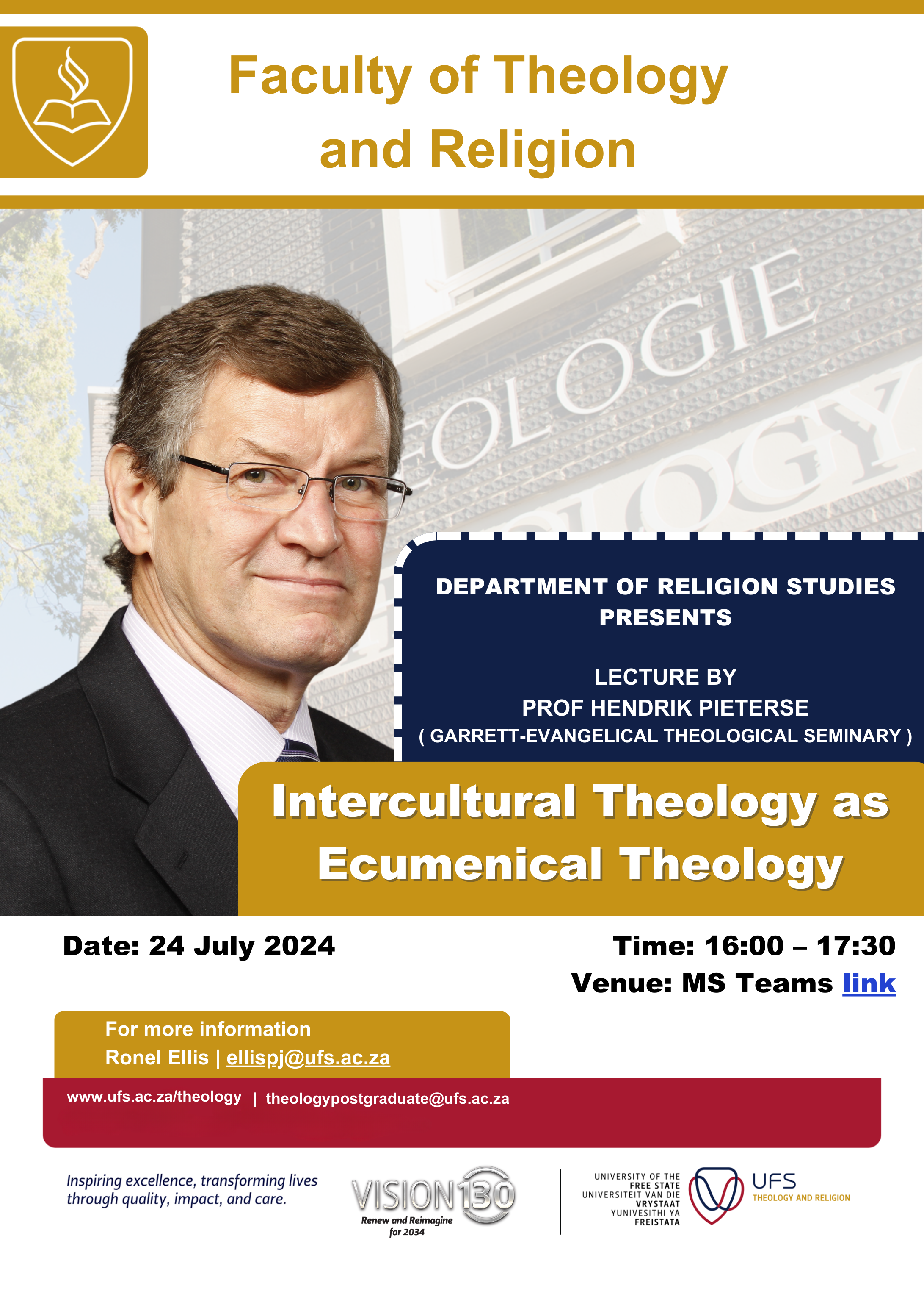 Lecture On Ecumenical Theology