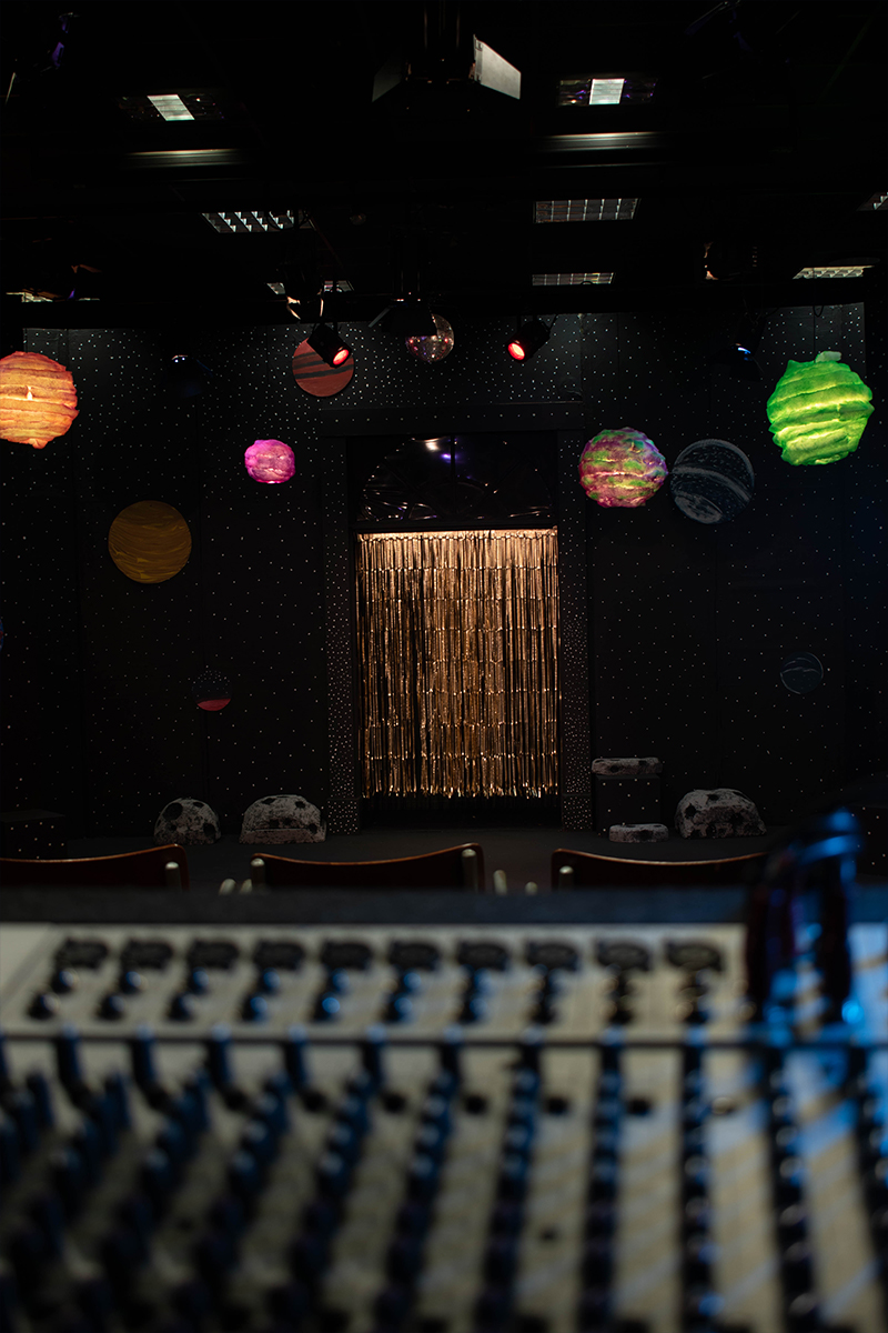 collage Rehearsal room