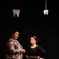 Amíra-Xandria van Biljon, Claudi Els in "Tom en Tracey in Tandeland!" - photo by Estiaan Terblanché