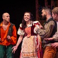 Charl Henning, Marnique Terblanche, CW Laten, Nico Taljaard in "Woelige Willemien" - photo by Leopold Frechow
