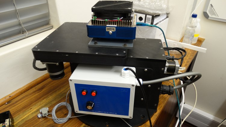 Selected components on upgraded Photometer