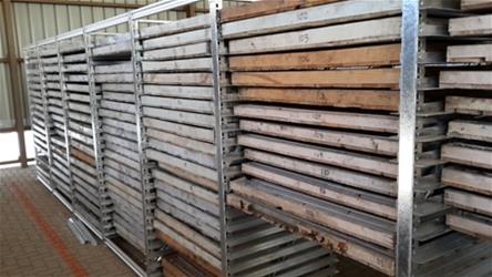 Description: Geology Keywords: Drill core, core, shed