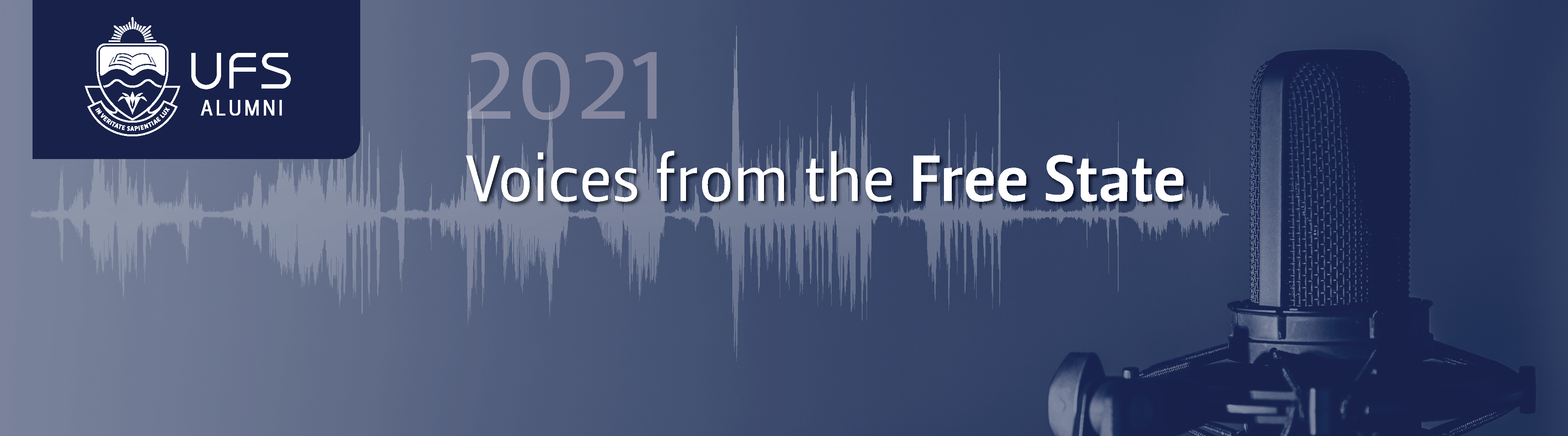 Alumni Voices generic podcast banner