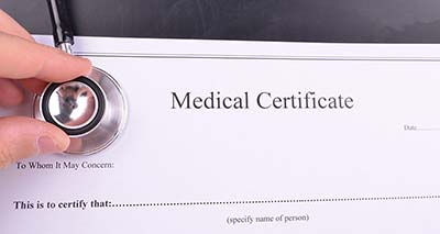 Medical Certificate