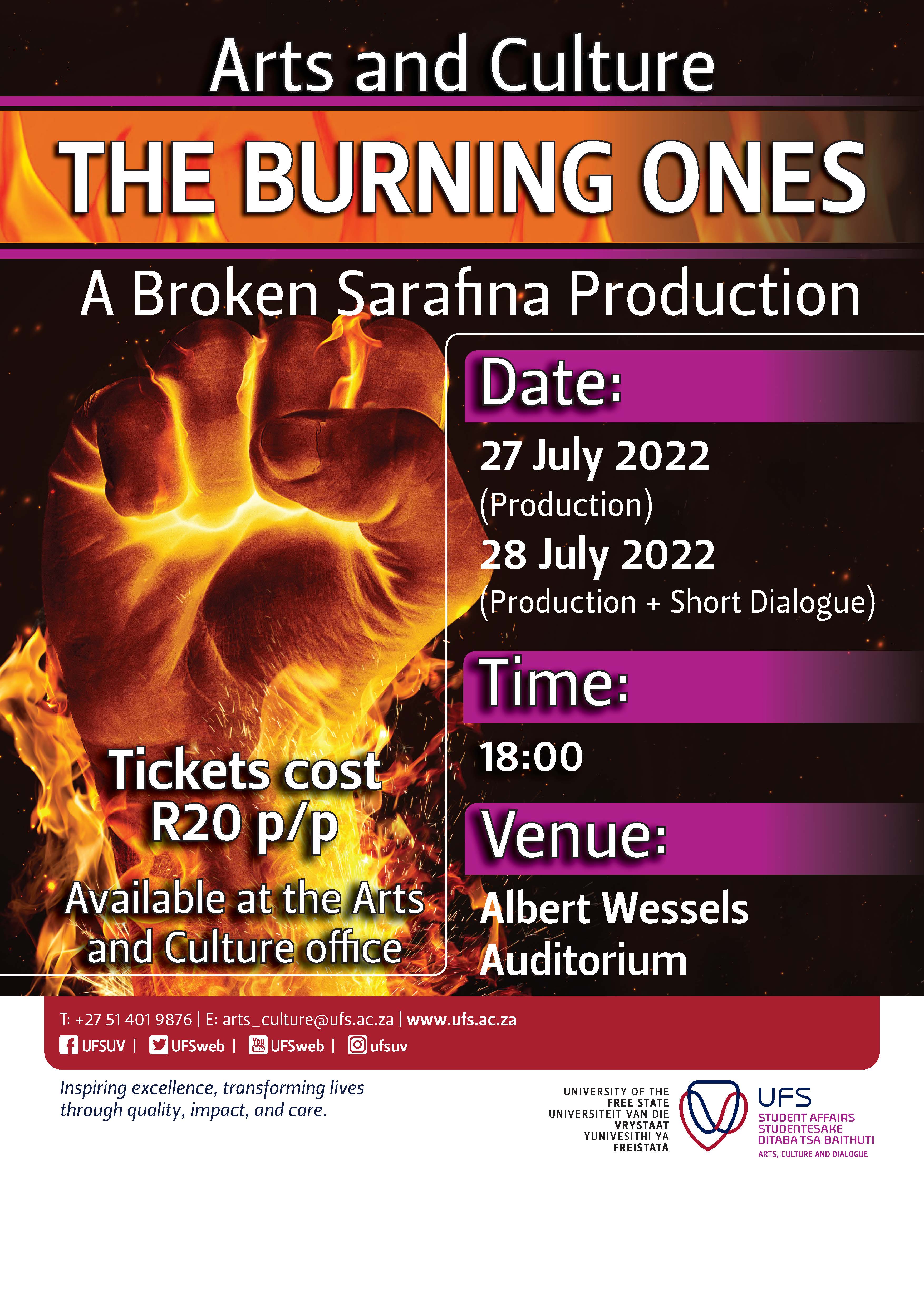 Student Affairs The Burning Ones - Broken Sarafina1