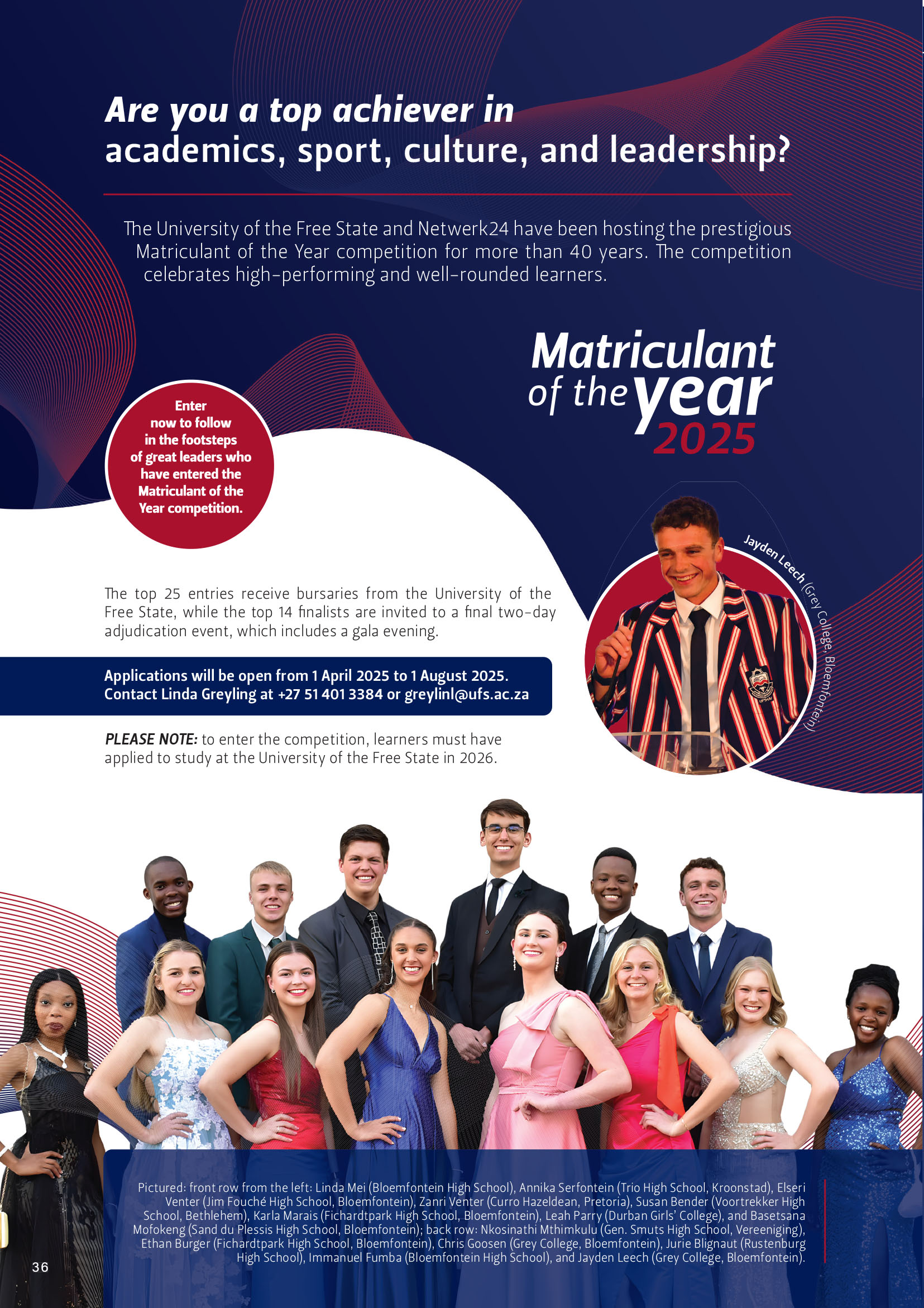 UFS 2026 UG Programme p36